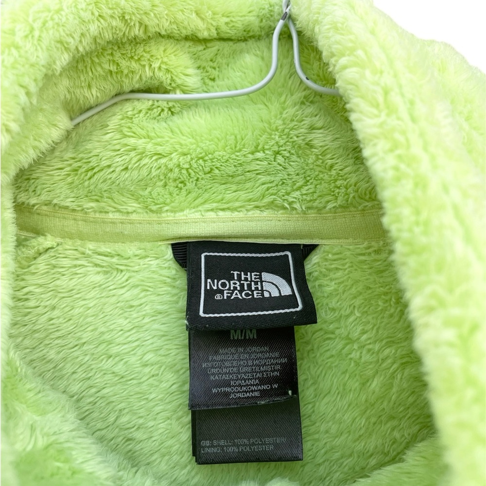 The North Face Osito Extra Soft Comfort Lime Green Jacket - Picture 5 of 6